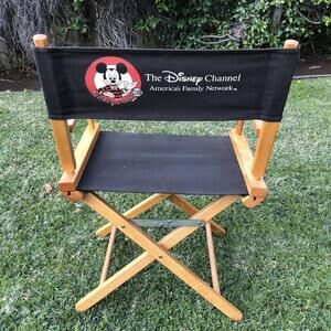 Collectible Mickey Mouse Club Disney Channel Directors Chair